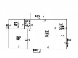 59 Ferncroft Rd, Newton MA 02468-1213 floor plan