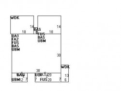 63 Grafton St, Newton MA  02459-1546 floor plan