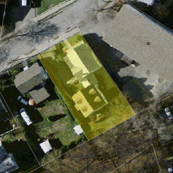 90 Los Angeles St, Newton MA 02458-1019 aerial view