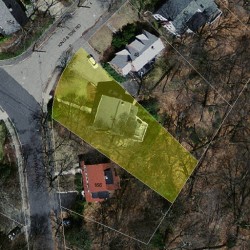 52 Kingston Rd, Newton MA 02461-1014 aerial view