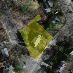 114 Brookline St, Newton MA 02467 aerial view