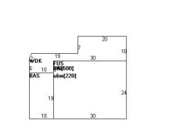 71 Fairway Dr, Newton MA 02465-1737 floor plan