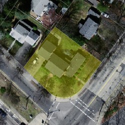 1763 Commonwealth Ave, Newton MA  02466-2727 aerial view
