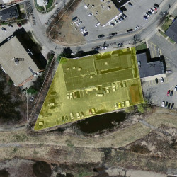 225 Riverview Ave, Newton MA  02466-1368 aerial view