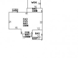 51 Kensington St, Newton MA  02460-1311 floor plan