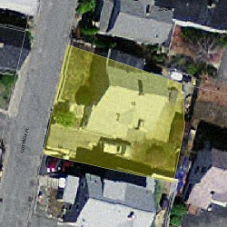 18 Cottage Pl, Newton MA 02465-1525 aerial view