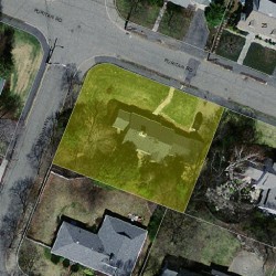 32 Puritan Rd, Newton MA 02461-1022 aerial view