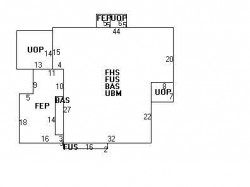 75 Berkeley St, Newton MA 02465-2616 floor plan