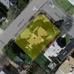 36 Broadway Ter, Newton MA  02460-1404 aerial view