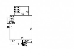 344 Cherry St, Newton MA 02465-1627 floor plan