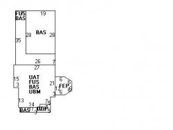 178 Concord St, Newton MA  02462-1314 floor plan