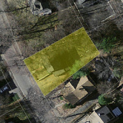 16 Lewis St, Newton MA 02458-1825 aerial view