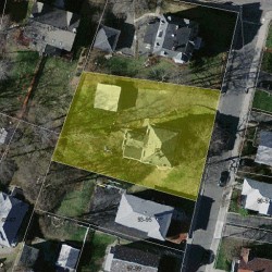 89 Jewett St, Newton MA 02458-1544 aerial view