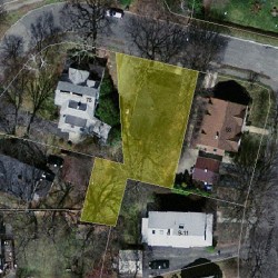 74 Woodbine St, Newton MA 02466-1806 aerial view