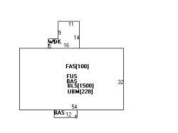 36 Greylock Rd, Newton MA 02465-2704 floor plan