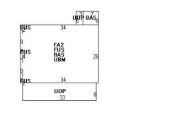 2396 Commonwealth Ave, Newton MA  02466-1701 floor plan