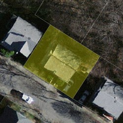 55 Playstead Rd, Newton MA 02458-2124 aerial view