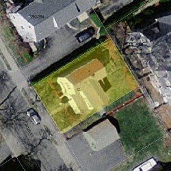 12 Carter St, Newton MA 02460-2006 aerial view