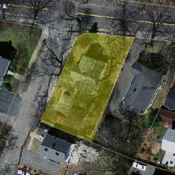 256 Auburndale Ave, Newton MA 02466-1619 aerial view