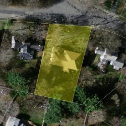 65 Old Farm Rd, Newton MA 02459-3434 aerial view