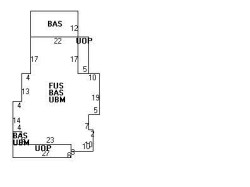 61 Highland Ave, Newton MA 02460-1837 floor plan