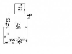 108 Boyd St, Newton MA 02458-1435 floor plan