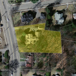 480 Walnut St, Newton MA  02460-2279 aerial view