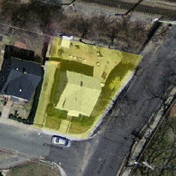 1 Josselyn Pl, Newton MA  02461-1609 aerial view