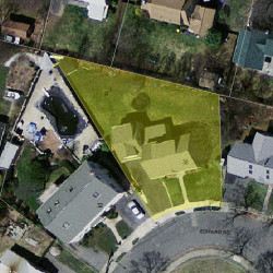 38 Edward Rd, Newton MA 02465-1120 aerial view