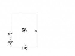 112 Waltham St, Newton MA  02465-1330 floor plan