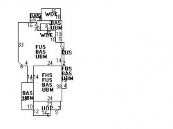 393 Newtonville Ave, Newton MA  02460-1928 floor plan