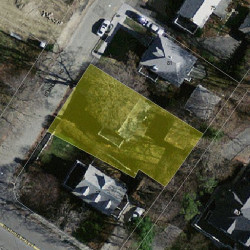 87 Elmhurst Rd, Newton MA 02458-2232 aerial view