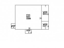 752 Watertown St, Newton MA  02460-1354 floor plan