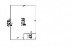 75 Floral St, Newton MA 02461-1543 floor plan