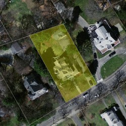 61 Temple St, Newton MA 02465-2306 aerial view