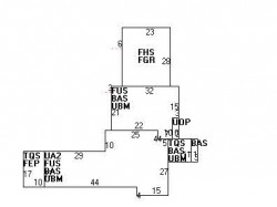 31 Locke Rd, Newton MA 02468-1415 floor plan