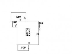 111 Auburndale Ave, Newton MA 02465-1454 floor plan
