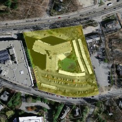 280 Boylston St, Newton MA aerial view