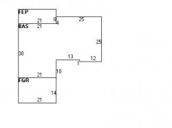 39 Mosman St, Newton MA  02465-1303 floor plan