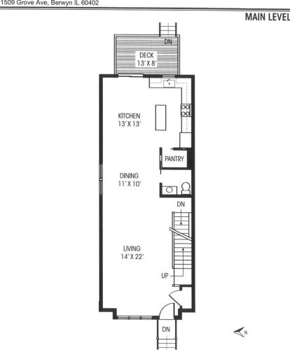 1509 Grv Ave, Forest View IL 60402-1338 exterior