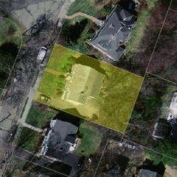 8 Whitney Rd, Newton MA 02460-2429 aerial view