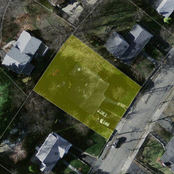 43 Sharpe Rd, Newton MA 02459-3032 aerial view