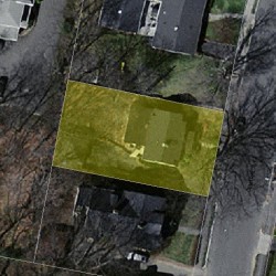 39 Central Ave, Newton MA  02460-1710 aerial view
