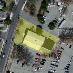 52 Elliot St, Newton MA 02461-1605 aerial view