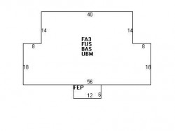 524 Ward St, Newton MA 02459-1136 floor plan