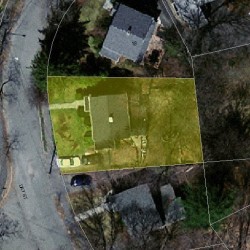 28 Day St, Newton MA 02466-2907 aerial view