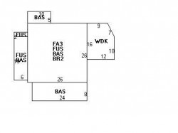 728 Walnut St, Newton MA 02459-1418 floor plan
