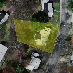 80 Boulder Rd, Newton MA  02459-2653 aerial view