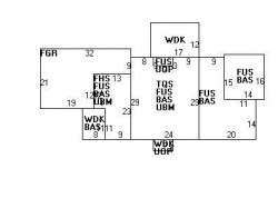 4 Nobscot Rd, Newton MA  02459-1323 floor plan