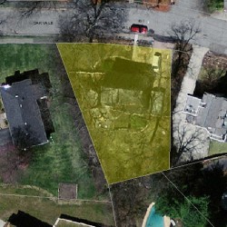 20 Oakvale Rd, Newton MA 02468-1127 aerial view